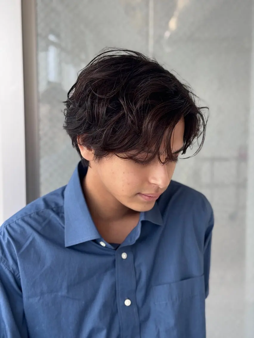 【ミニモ限定】メンズカット+パーマの写真