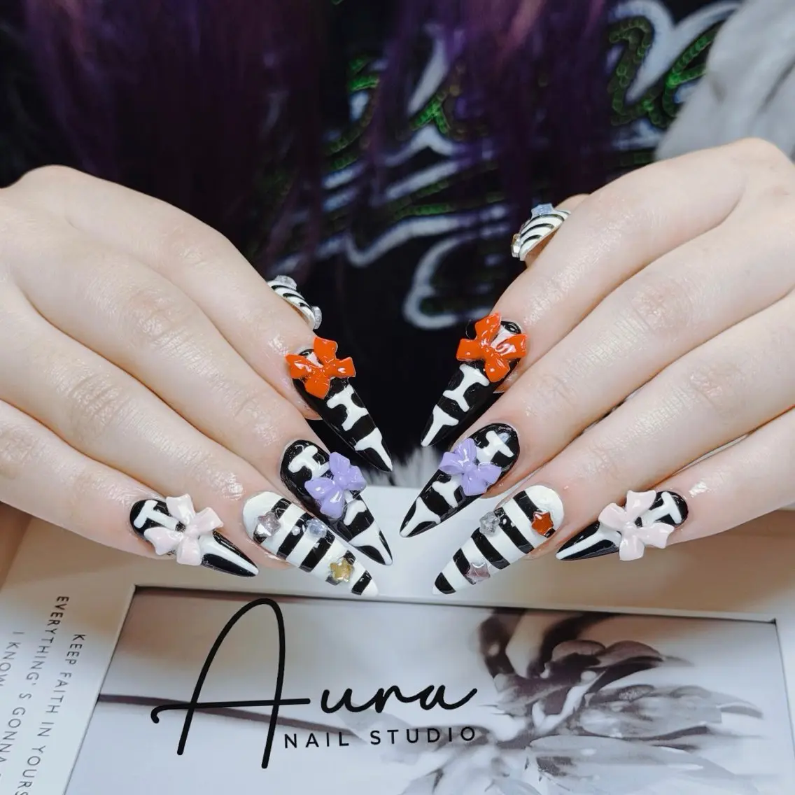 ネイル ハンドネイル Aura Nail Studioのネイルデザイン
