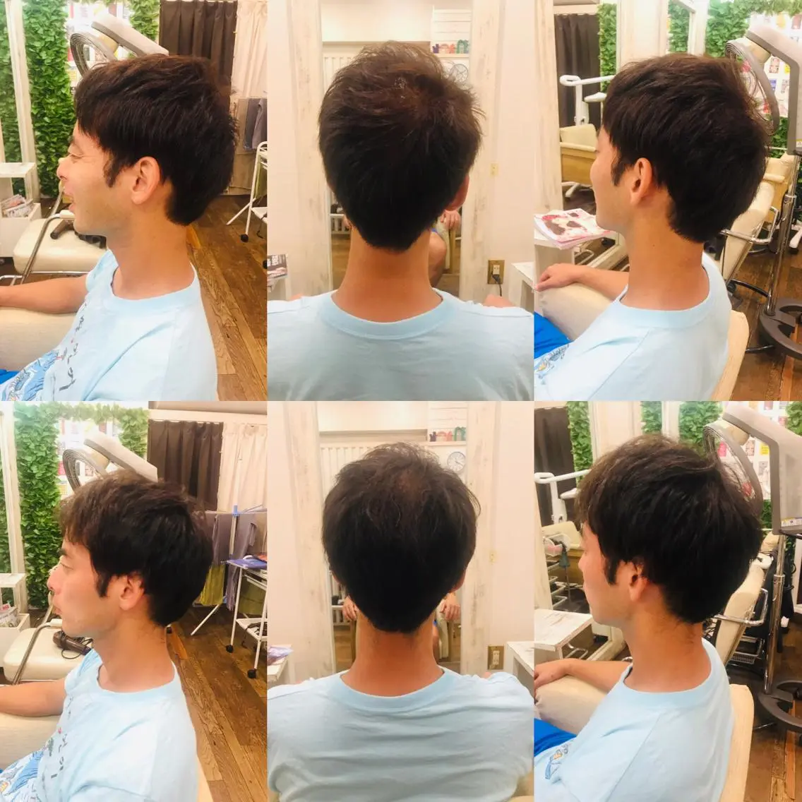 ショート メンズ カット ヘアカラー トリートメント 吉原 頌平のヘアスタイル