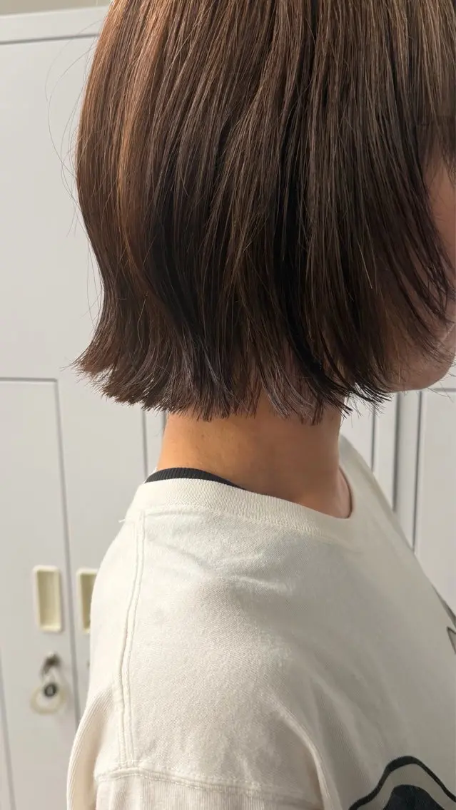 ショート レイヤーカット カットモデル募集/ YUIのヘアスタイル