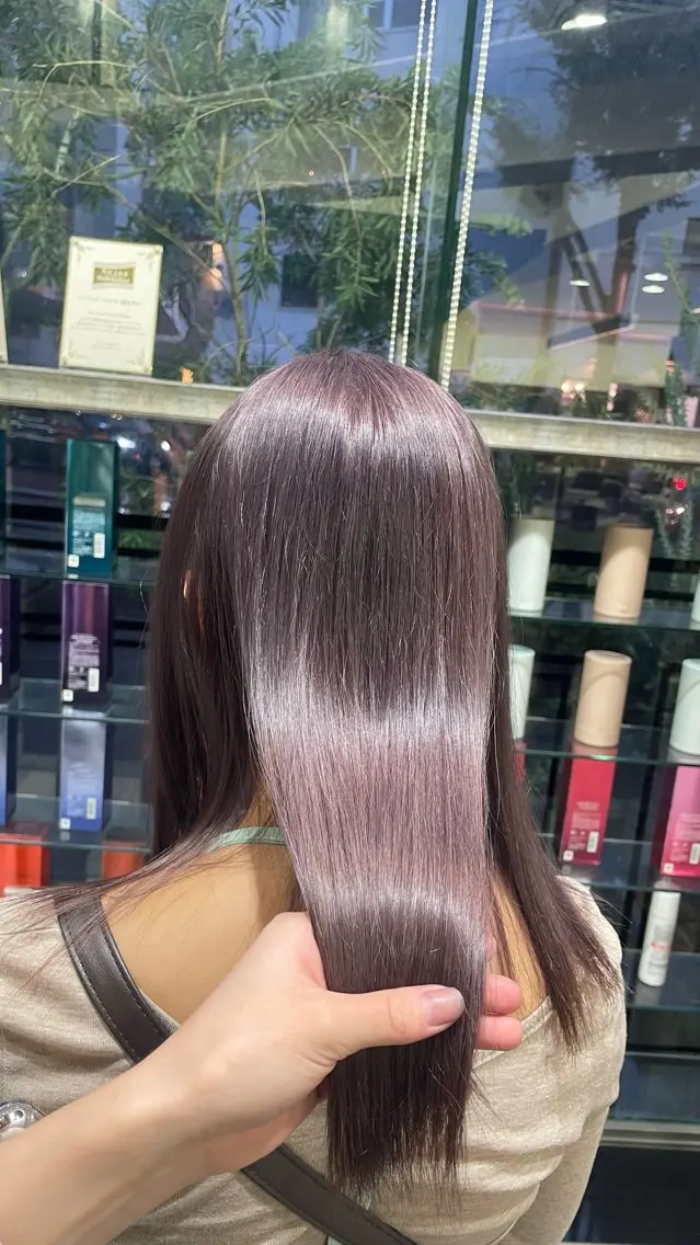 カラー ヘアカラー mira🎀 ┊︎透明感カラー🫧のヘアスタイル