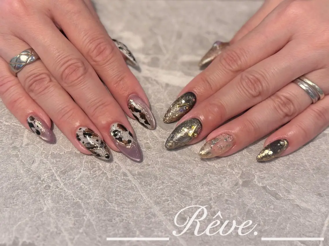 ネイル Reve. 黒澤のネイルデザイン