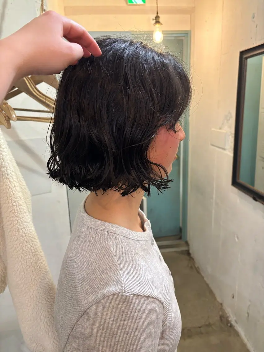 ショート うる艶ストレート/ 縮毛矯正 Manaのヘアスタイル