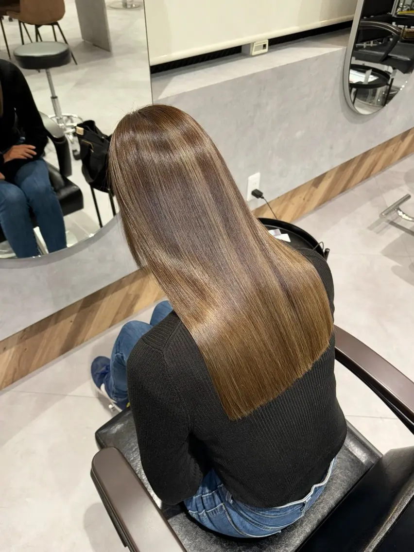 ロング 松島 珠里のヘアスタイル