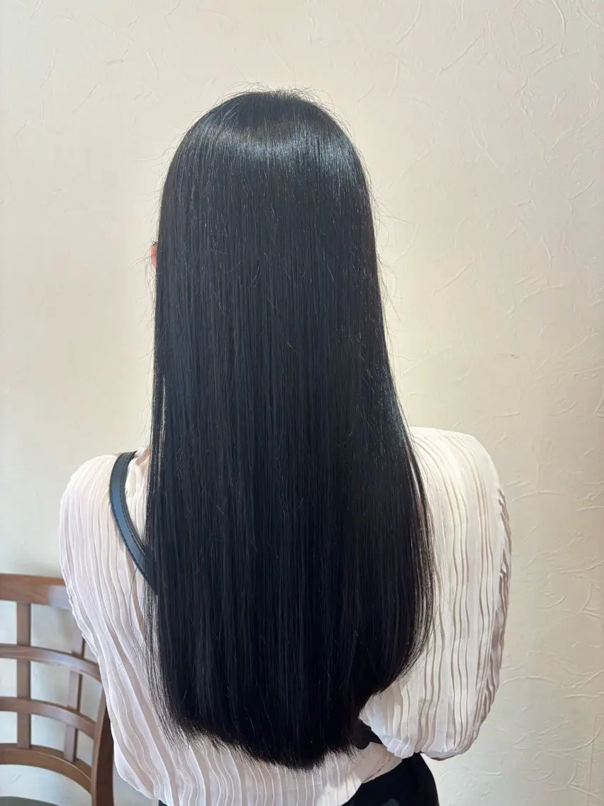 ロング ヘアカラー トリートメント 🎀あいか🎀 六本松/モデル募集中のヘアスタイル