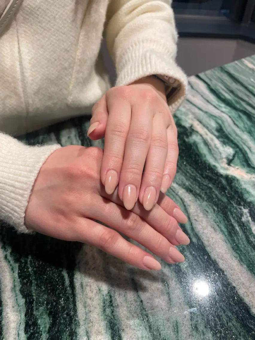 ネイル シンプルネイル ハンドネイル eyelash& nailsalonMのネイルデザイン