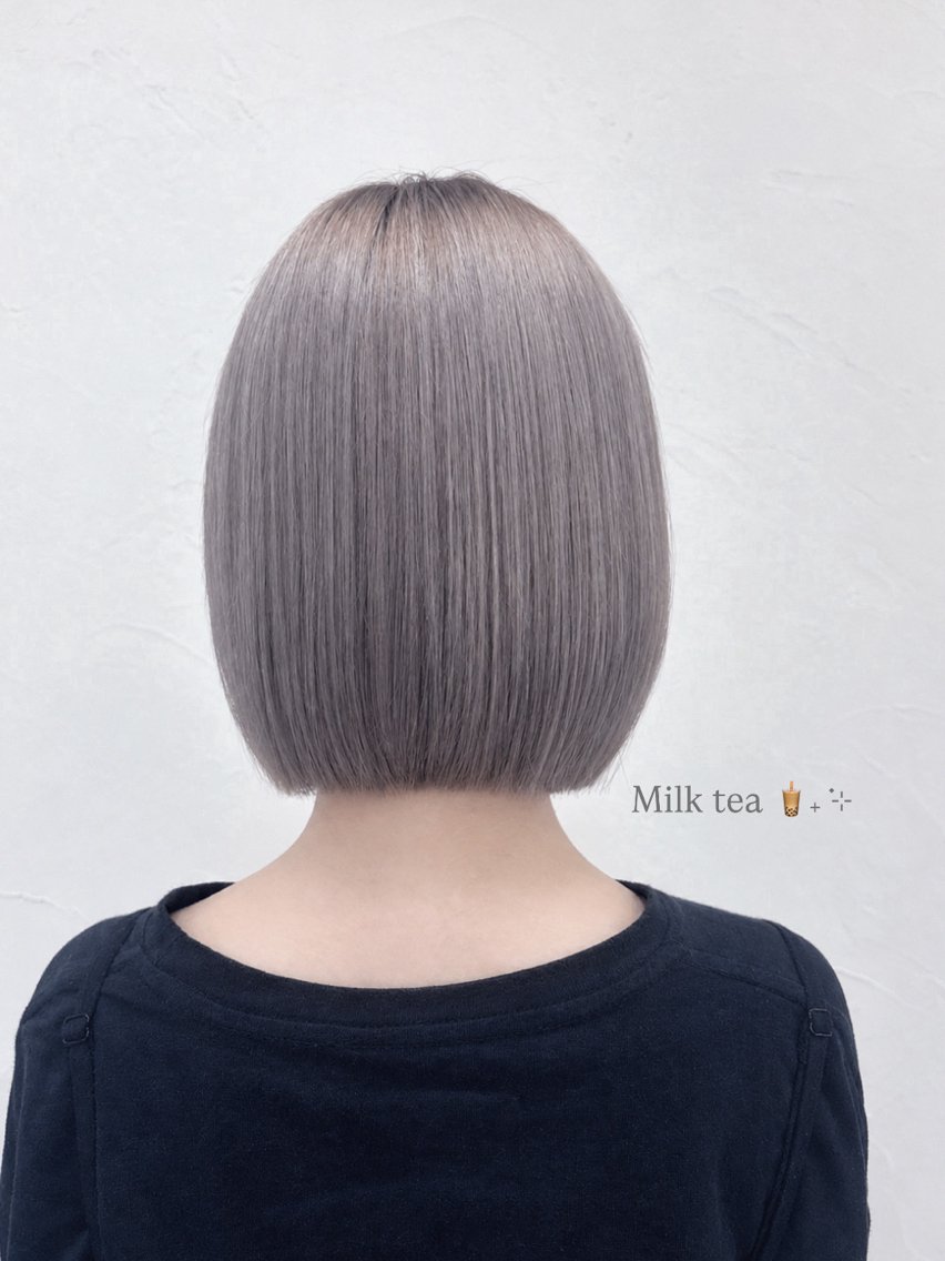 カラー ヘアカラー トリートメント 福島 日生のヘアスタイル