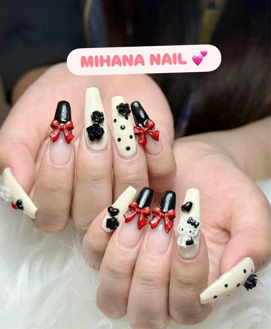 ネイル 長さ出し フレンチネイル グラデーション 卒業式 マグネットネイル ハンドネイル MIHANA NAILのネイルデザイン