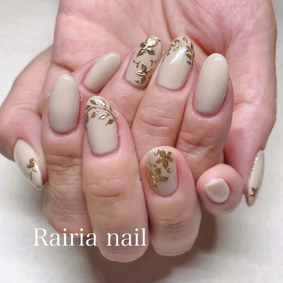 ネイル アートネイル ジェルネイル 持ち込み ニュアンスネイル パラジェル Rairia nail本八幡店のネイルデザイン