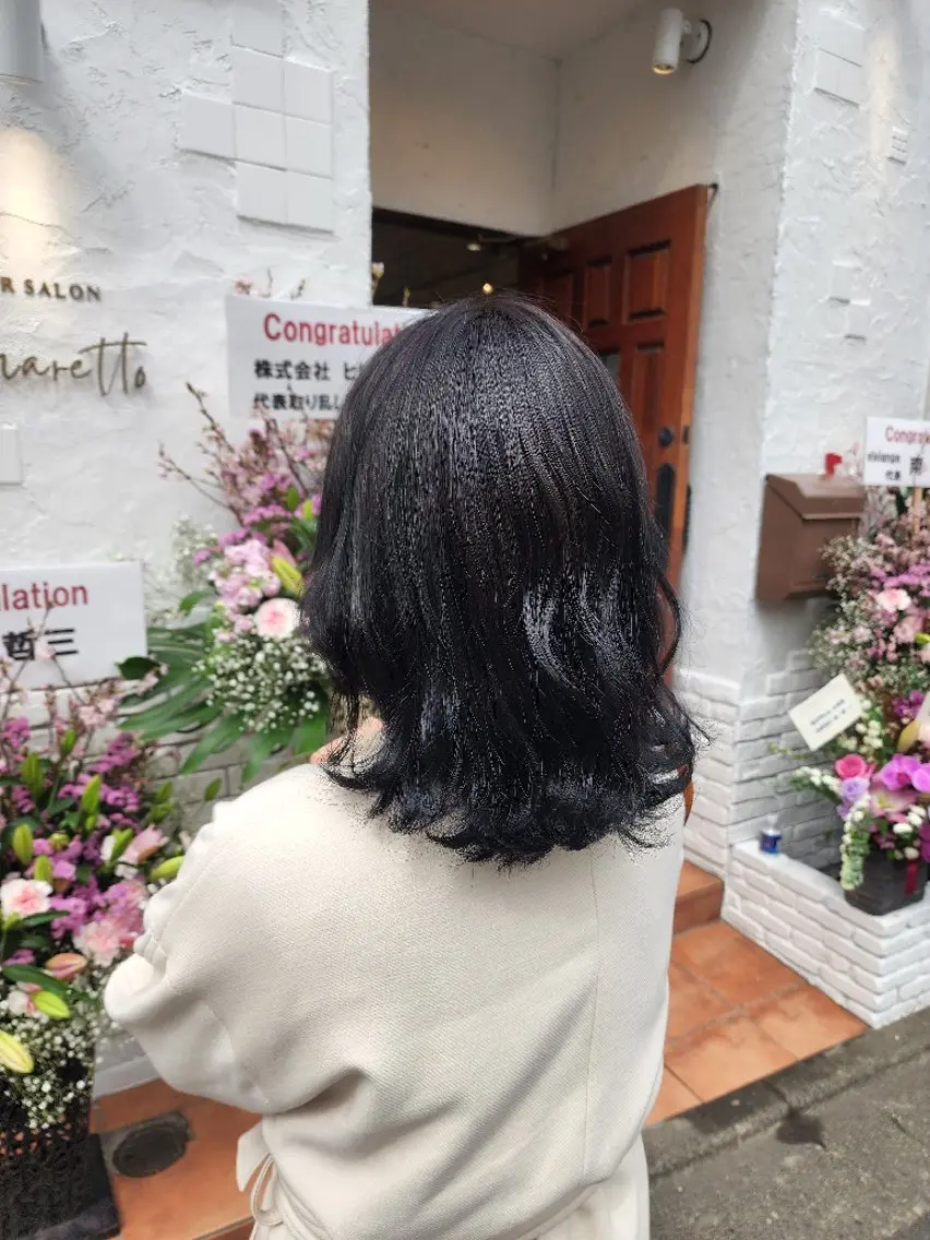 セミロング カット ヘアカラー 💖パーソナル診断 特化YUYA💖のヘアスタイル