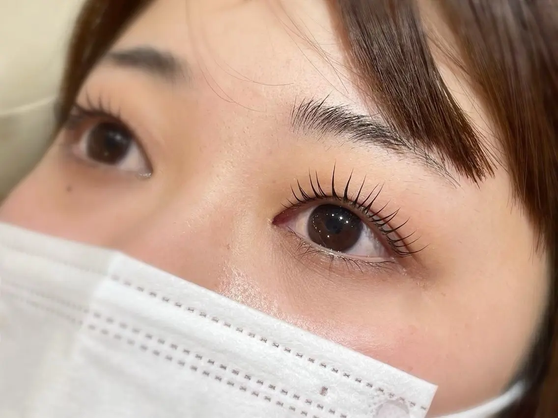 マツエク・マツパ パリジェンヌラッシュリフト まつげパーマ 一重×まつ毛パーマ SUZUHA 【OAK海老名】のマツエク・マツパデザイン