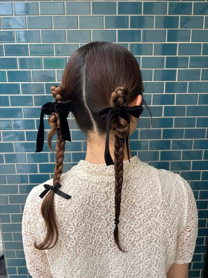 ヘアアレンジ👱🏻♀️の写真