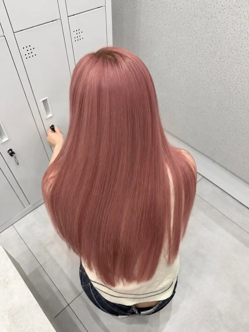 ブリーチ＋カラー＋1STEPトリートメント✨の写真