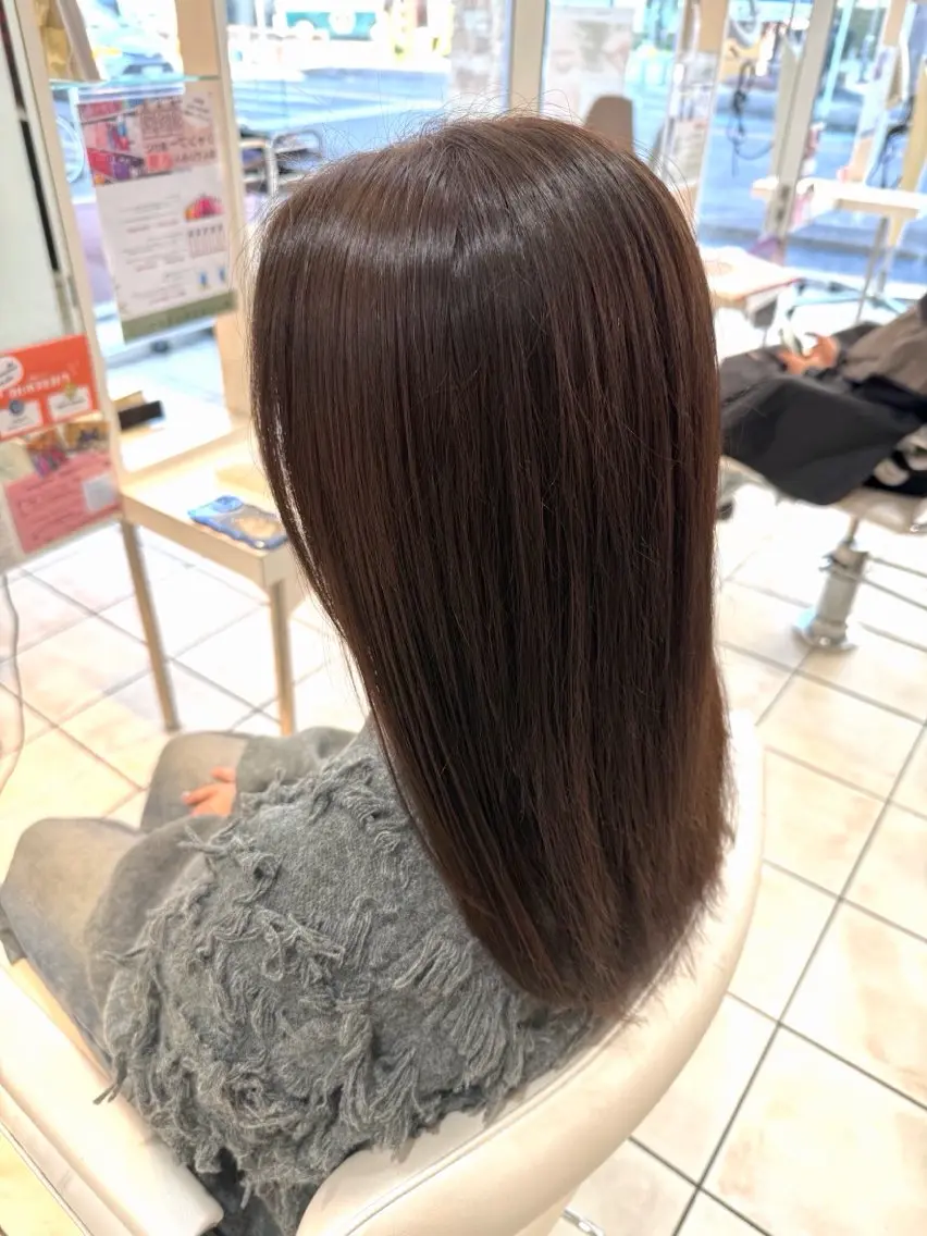 ロング カラー ヘアカラー 透明感カラー×美眉 🎀大西みゆう🎀のヘアスタイル