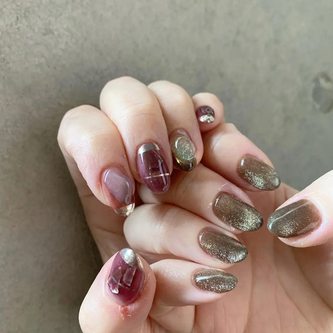 ショート ネイル マツエク・マツパ ハンドネイル M. Shihoのネイルデザイン