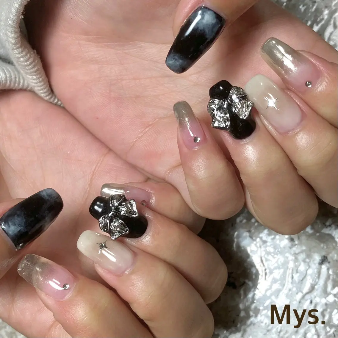 ネイル ハンドネイル Mys. 三上紗紀のネイルデザイン