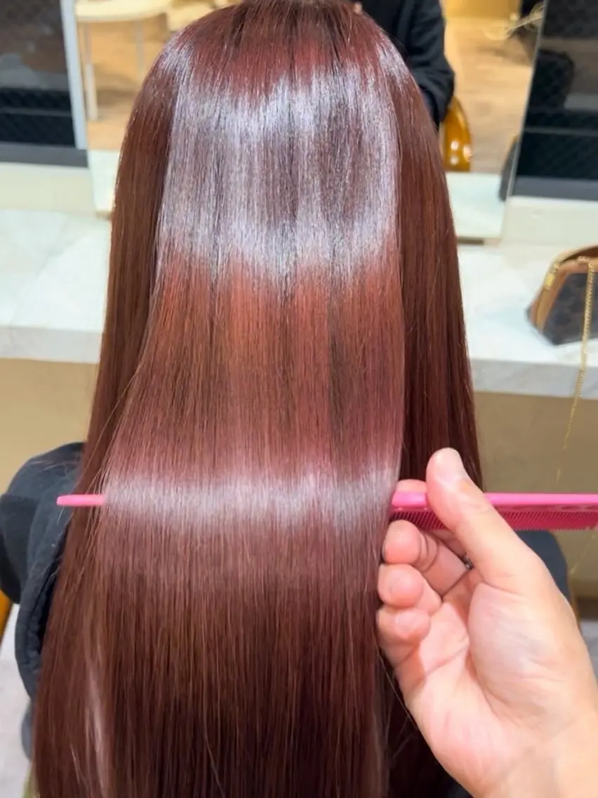 カラー ヘアカラー おち はるとのヘアスタイル