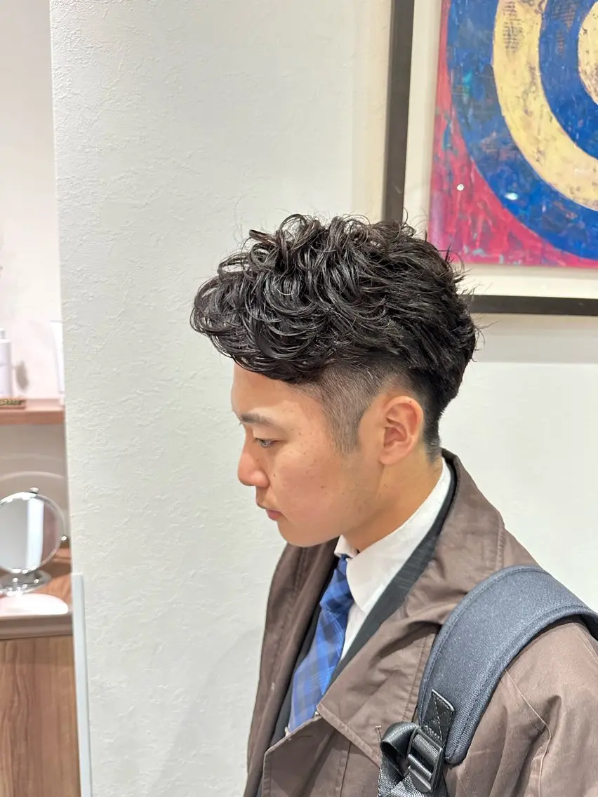 メンズ メンズパーマ カット パーマ メンズカット/カラー 💠進藤龍之介のヘアスタイル