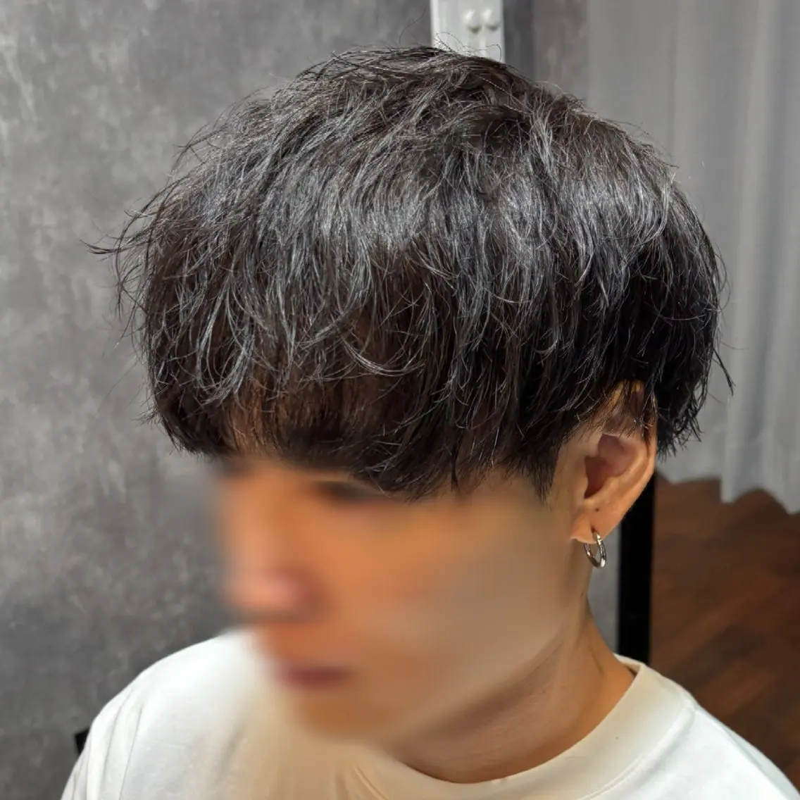 ショート カラー メンズ カット ヘアカラー 松尾 叶恋のヘアスタイル