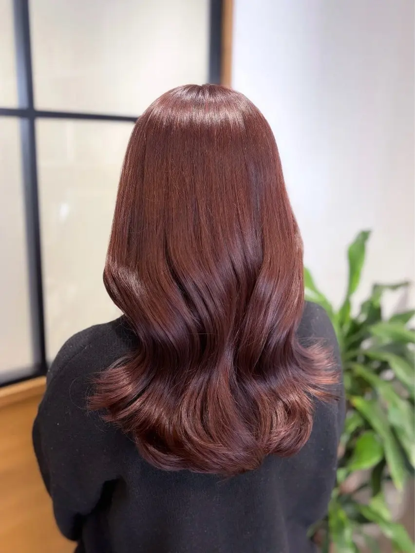 ロング カラー カット ヘアカラー トリートメント といだなぎさ /エクステ🩶のヘアスタイル
