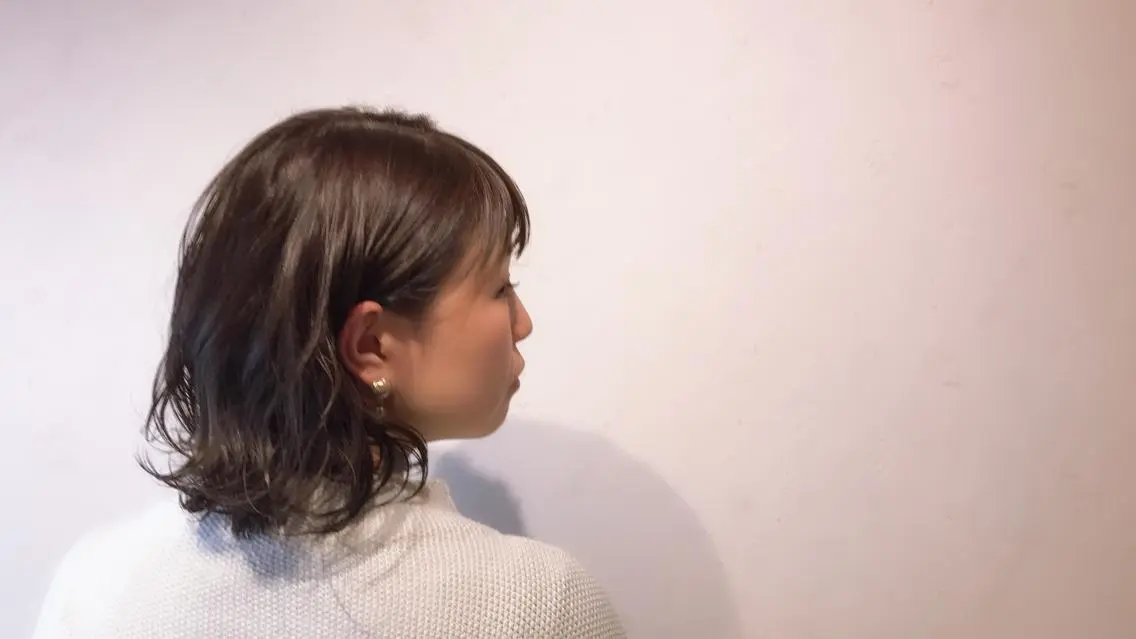 ミディアム 銀座フリーランススタ イリストMIYUKIのヘアスタイル