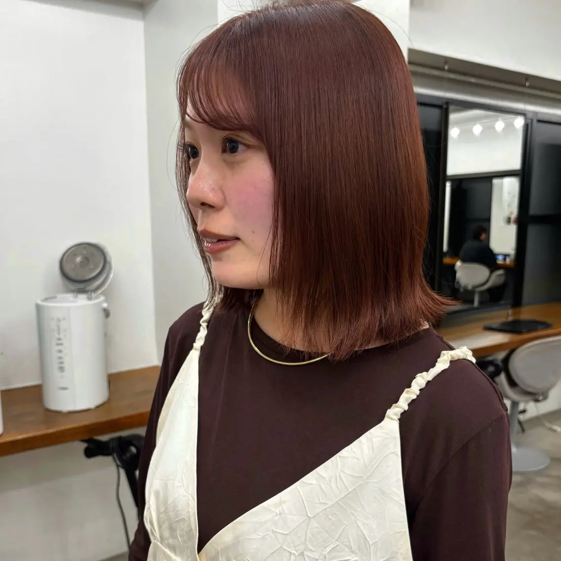 カラー ピンクカラー ヘアカラー トリートメント Sara Ohashiのヘアスタイル