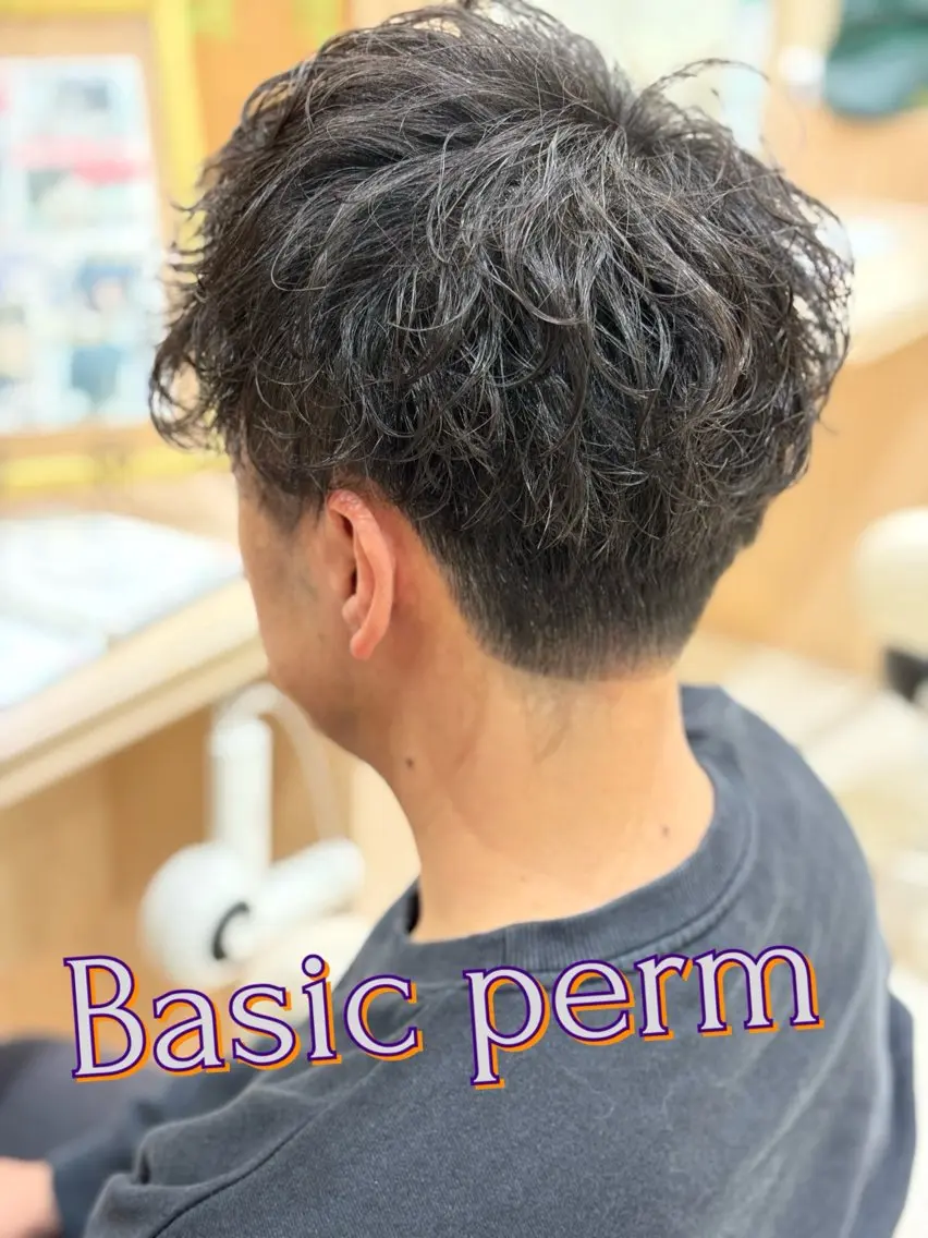 パーマ カット パーマ 片野 友椰のヘアスタイル