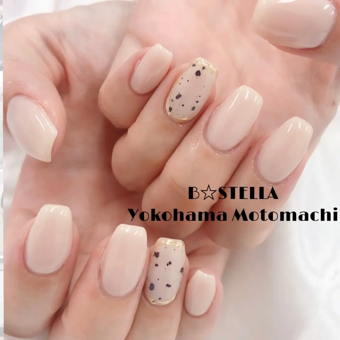 《オフ無》ハンド💅🏻うるつやワンポイントコース️🫧【パラジェル変更可🙆🏻‍♀️】横浜/元町･中華街駅🎀の写真