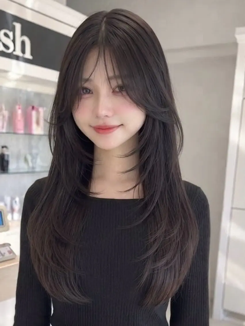ロング カット トリートメント 金子 直樹のヘアスタイル