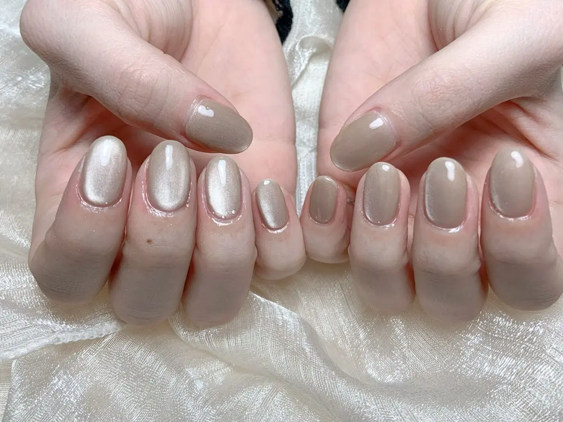 ネイル マグネットネイル ハンドネイル Nail Jolieのネイルデザイン