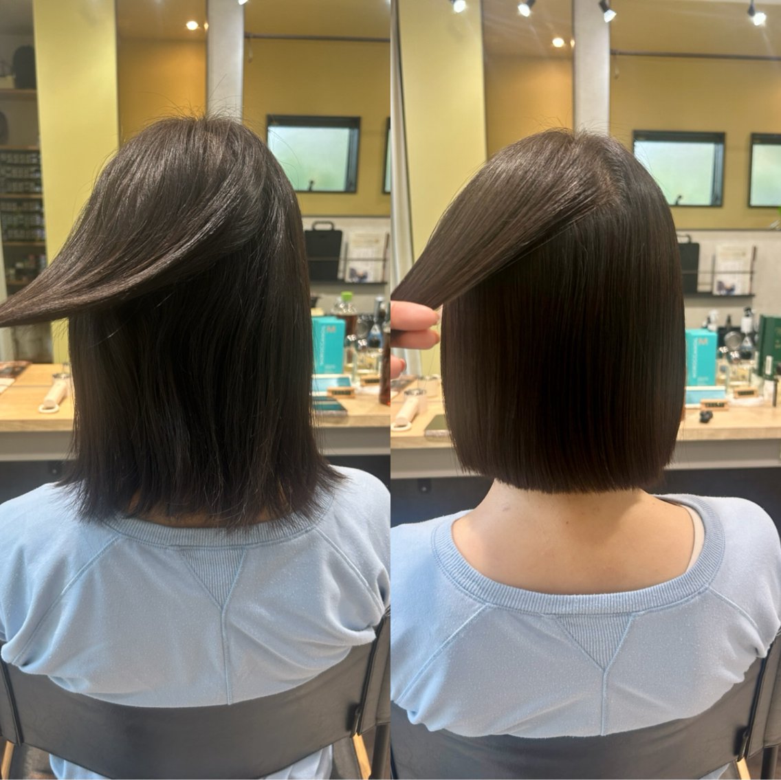 ショート パーマ 髪質改善 ストレートパーマ カット 縮毛矯正 トリートメント hub hair レイヤー/ナチュラルのヘアスタイル