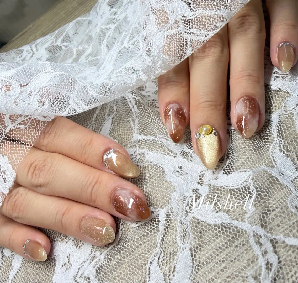 ネイル Milshell nailのネイルデザイン