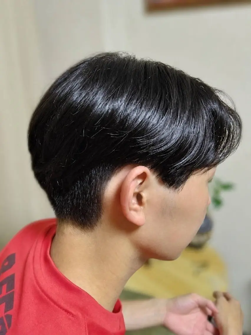 メンズ ツーブロック 岡本 浩子のヘアスタイル