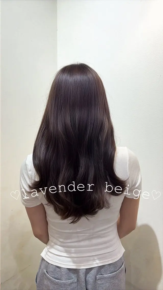 ロング カラー 黒髪 ケアカラー ダブルカラー カット ヘアカラー トリートメント 🍒桜井 優華🍒のヘアスタイル