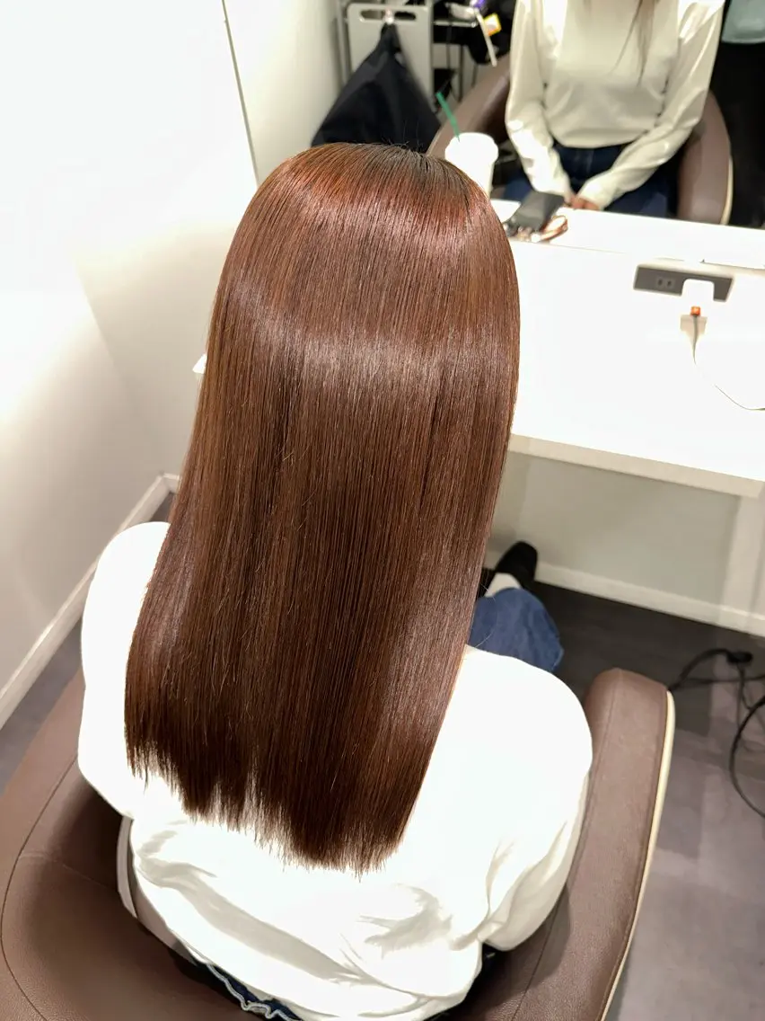 ミディアム 美髪特化✨ 伊織✨縮毛矯正✨のヘアスタイル