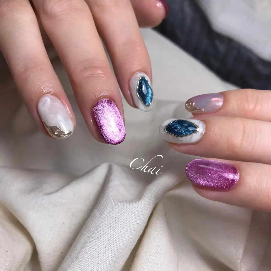 ネイル chai nail &  eye📍鶴橋のネイルデザイン