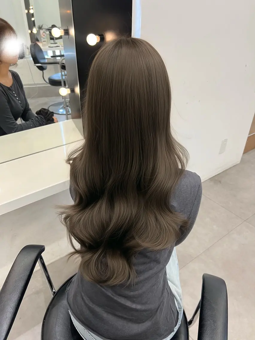 セミロング カット ヘアカラー しゅういち/赤み消し カラー特化のヘアスタイル