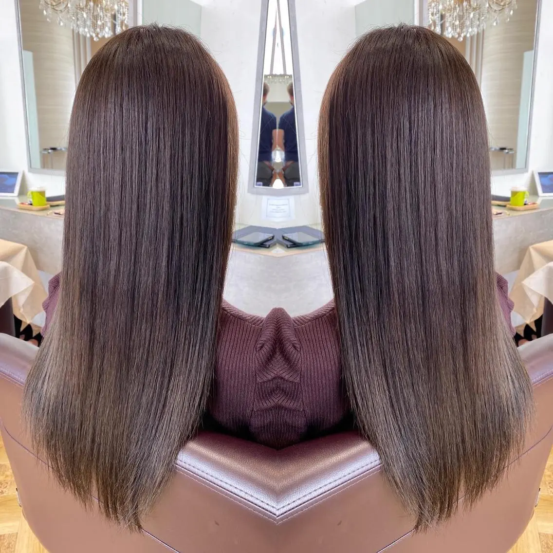ロング カラー ベージュカラー 🫧髪質改善×艶髪 🫧根本泰成🫧のヘアスタイル