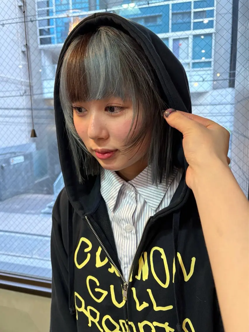 ショート カット ヘアカラー 褒められる ハイトーン⭐️カノンのヘアスタイル