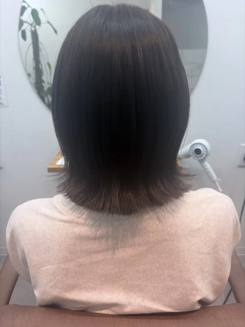ミディアム カラー ヘアカラー 透明感ダブル カラー🩶Naoのヘアスタイル