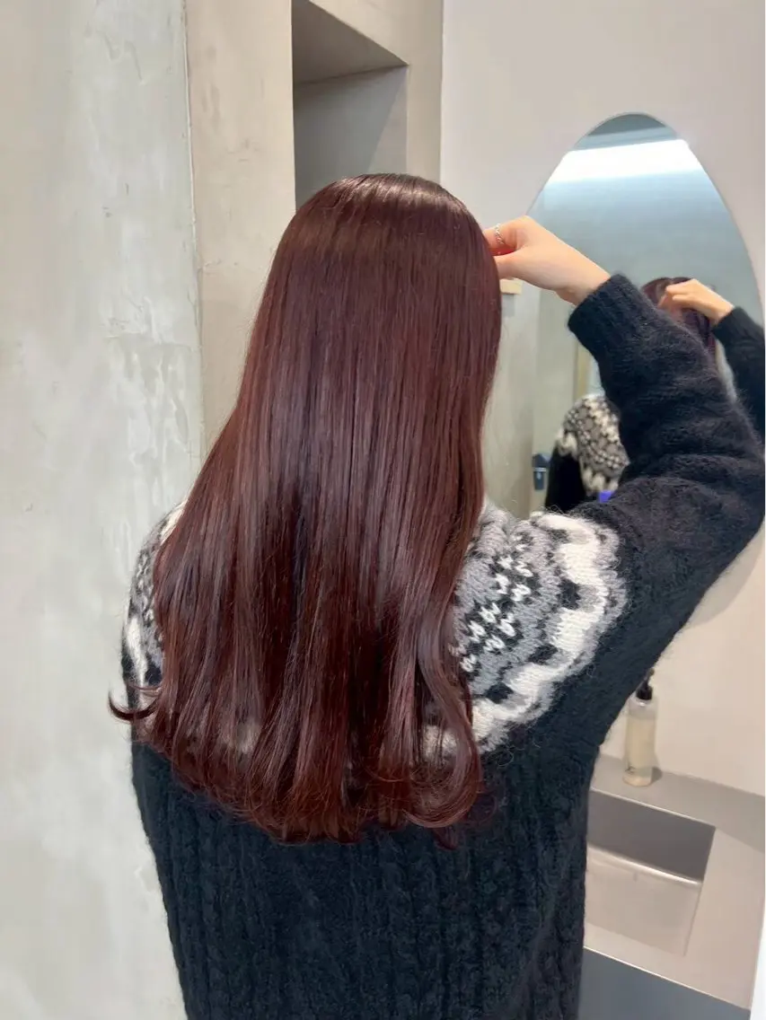 【4月限定50%OFF】✨色持ち抜群✨透明感イルミナカラーの写真