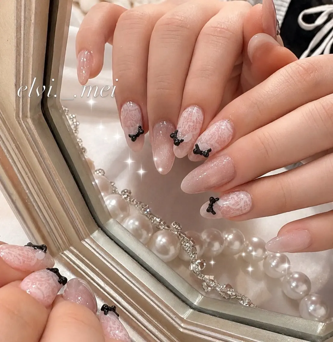 ネイル レース SALON ELVI ｜Meiのネイルデザイン