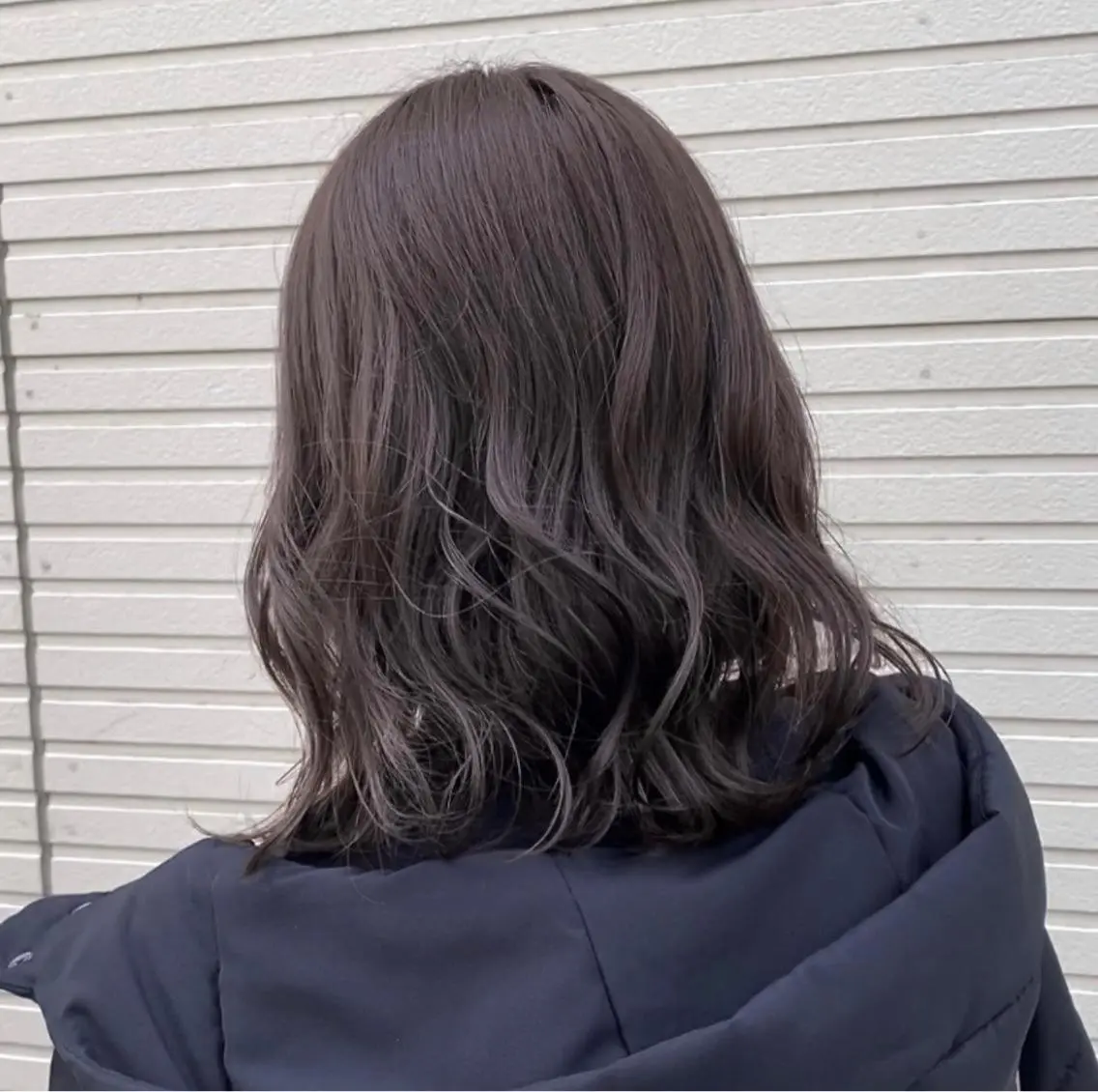 ミディアム ハイトーンイヤ リングカラー清水隆央のヘアスタイル