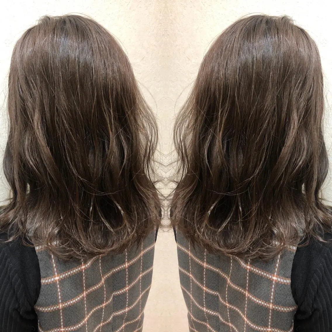 ミディアム カラー ♡美髪•艶髪♡砂川 なつきのヘアスタイル