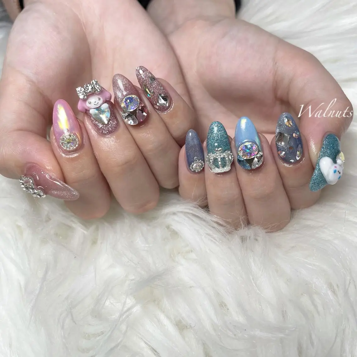 ネイル リボン Nail salon esterellaのネイルデザイン