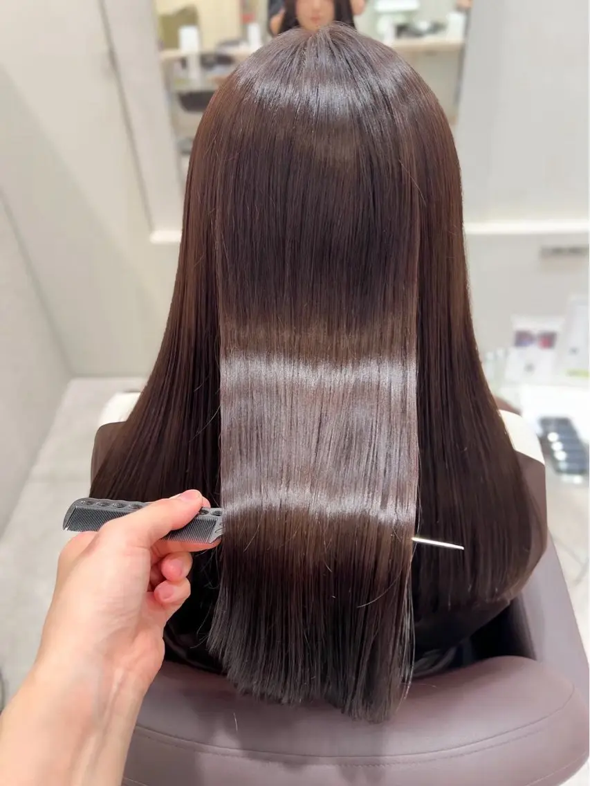 ロング カラー ヘアカラー トリートメント kawamata cocona🌿のヘアスタイル