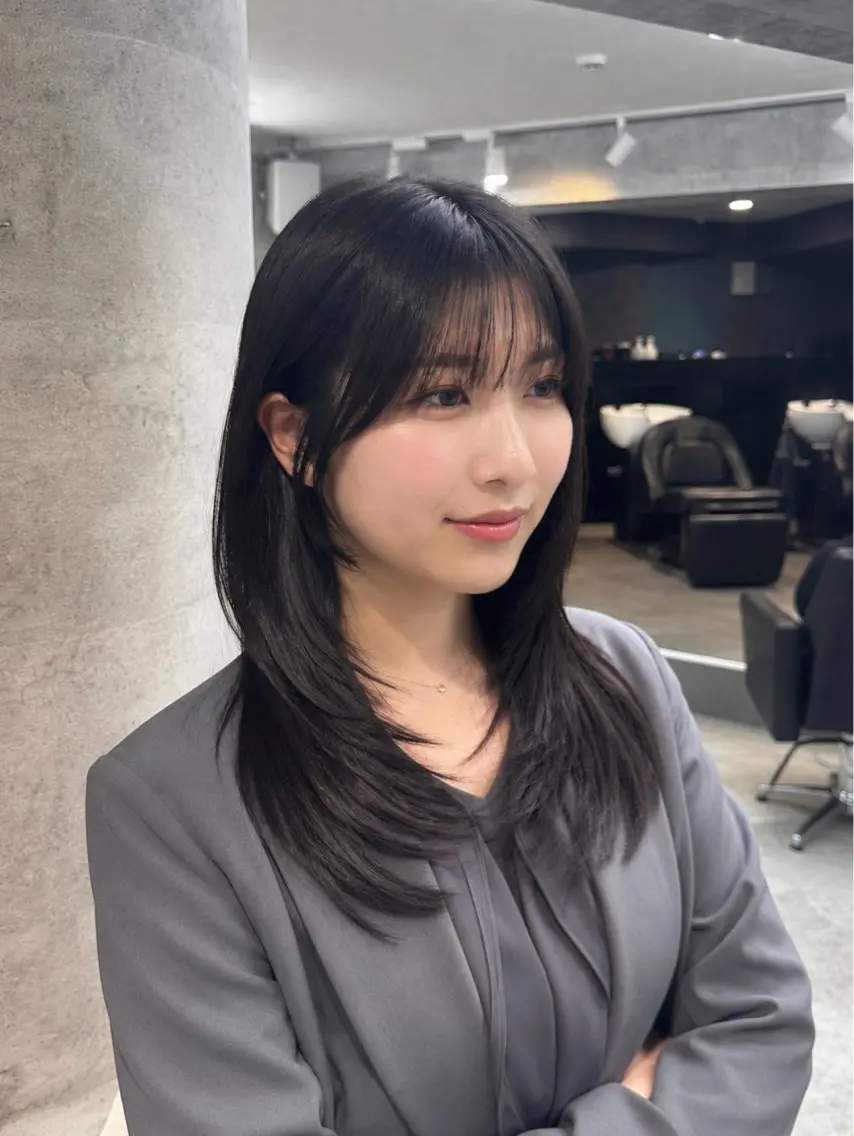🌈【⭕️3回まで使える】メンテナンスカット➕透明感カラー🍀の写真