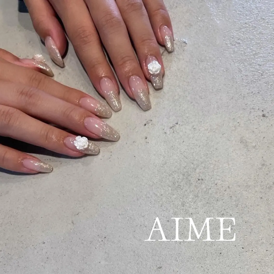 ネイル ハンドネイル AIME （momo）のネイルデザイン