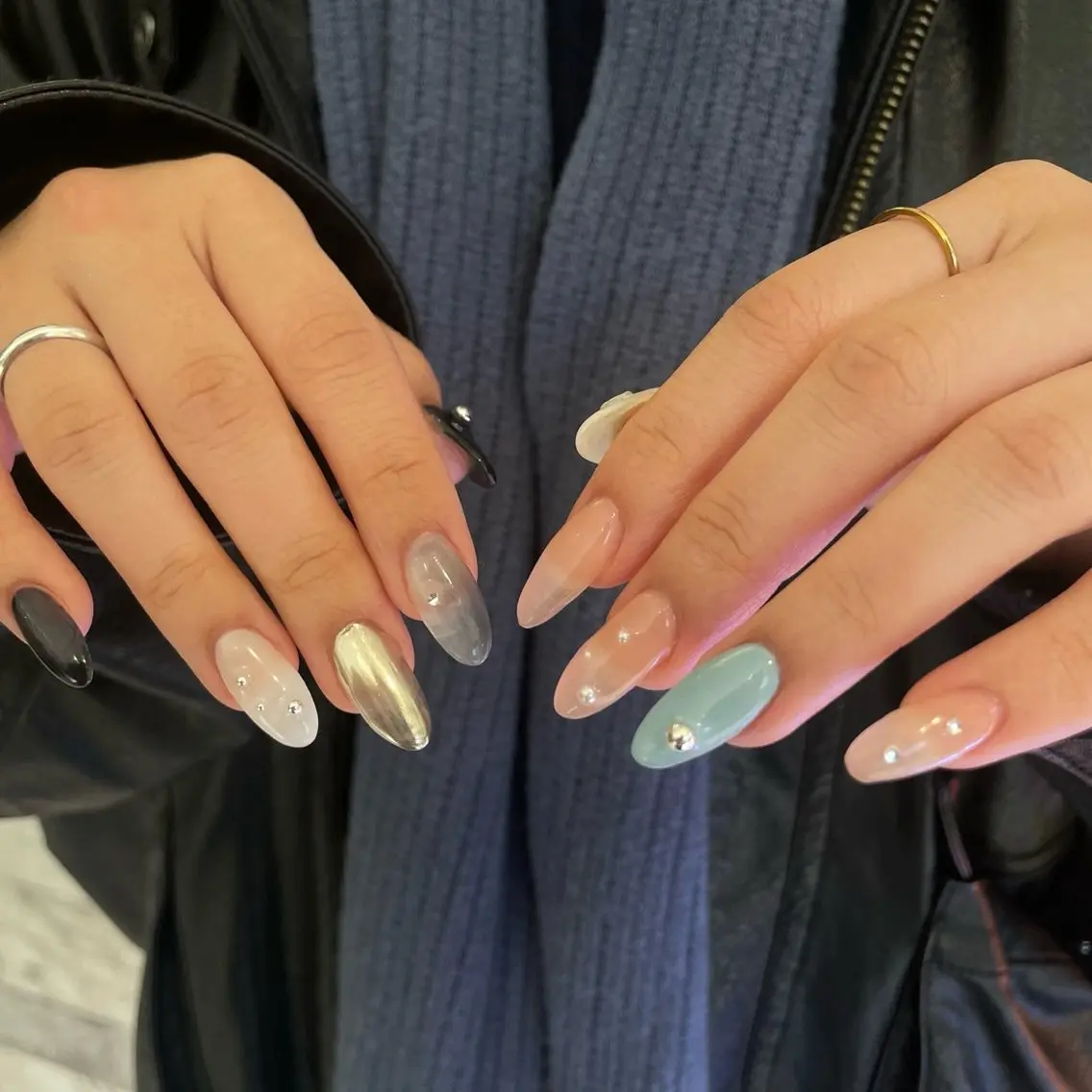 ネイル クルミ/ 💕ワンホンネイルのネイルデザイン