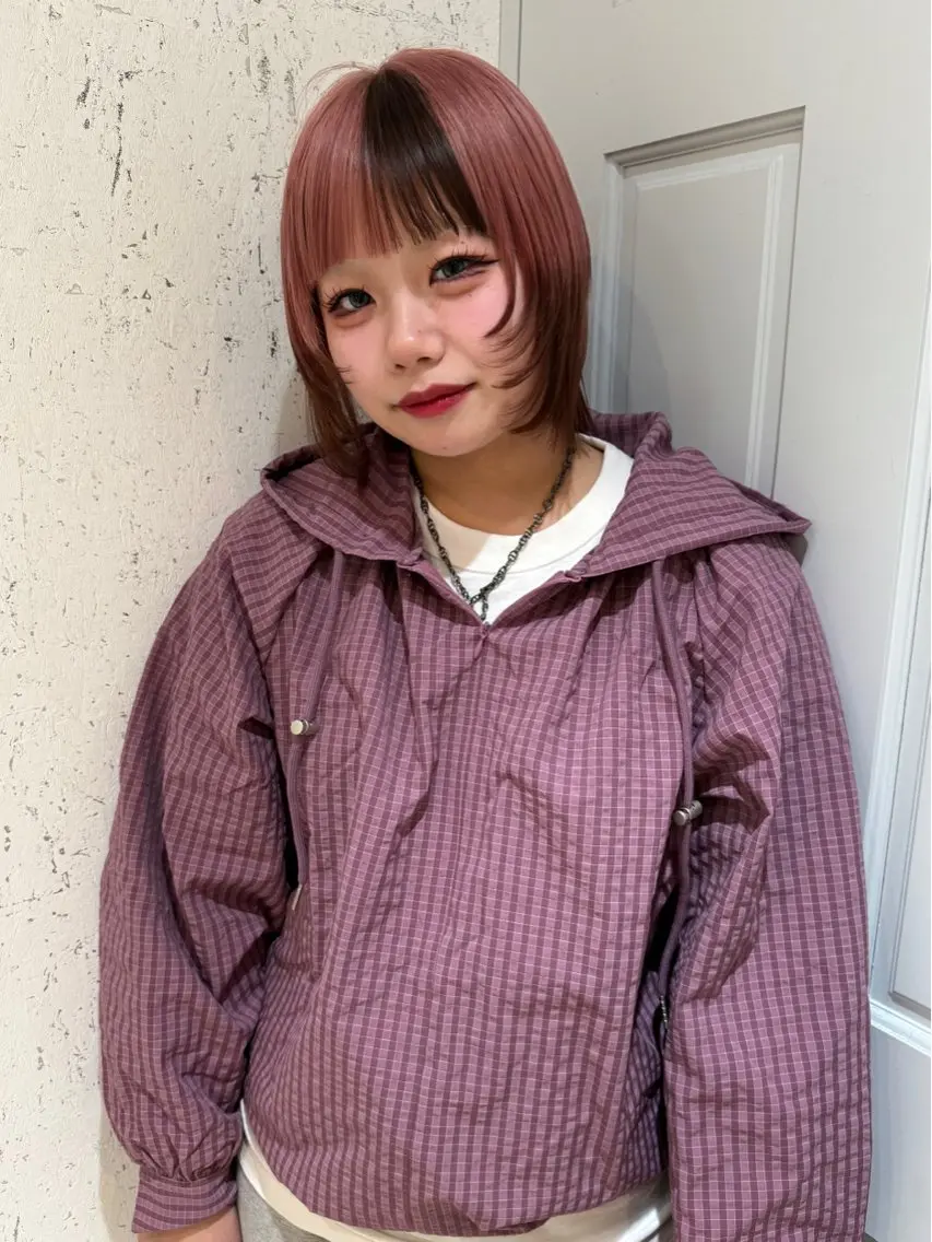 ショート カラー 似合わせカット カット ヘアカラー トリートメント mai / linoah˚✧のヘアスタイル